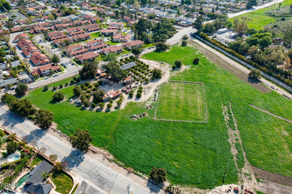 3941 Walnut Avenue Simi Valley, CA 93063 - Photo 12 of 32 an aerial view of residential houses with outdoor space and trees