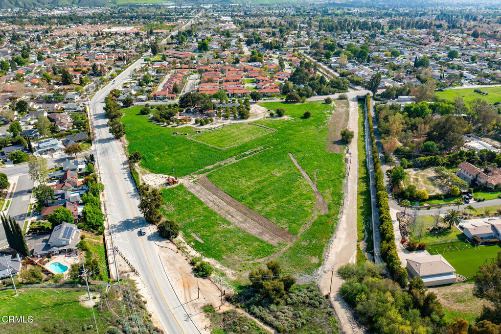3941 Walnut Avenue Simi Valley, CA 93063 - Photo 10 of 32 an aerial view of residential houses with outdoor space and trees