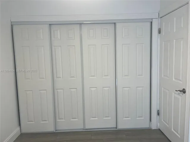 a view of empty room