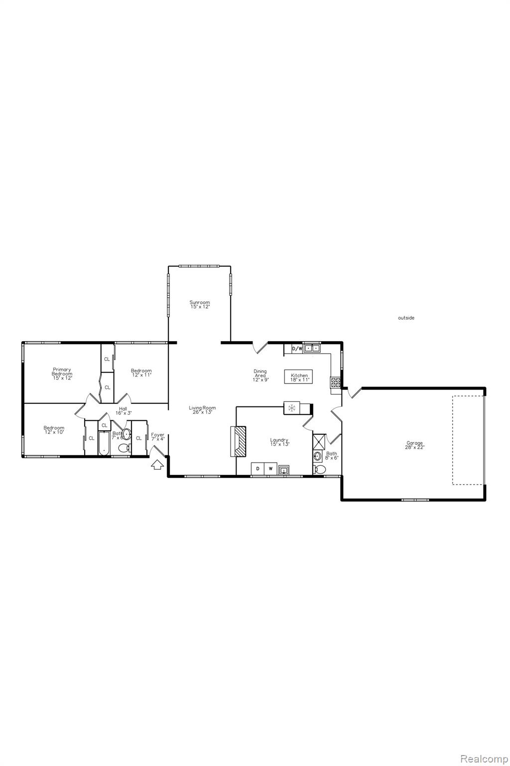 3887 Stonecrest Road West Bloomfield, MI 48322 - Photo 44 of 45 Floor plan