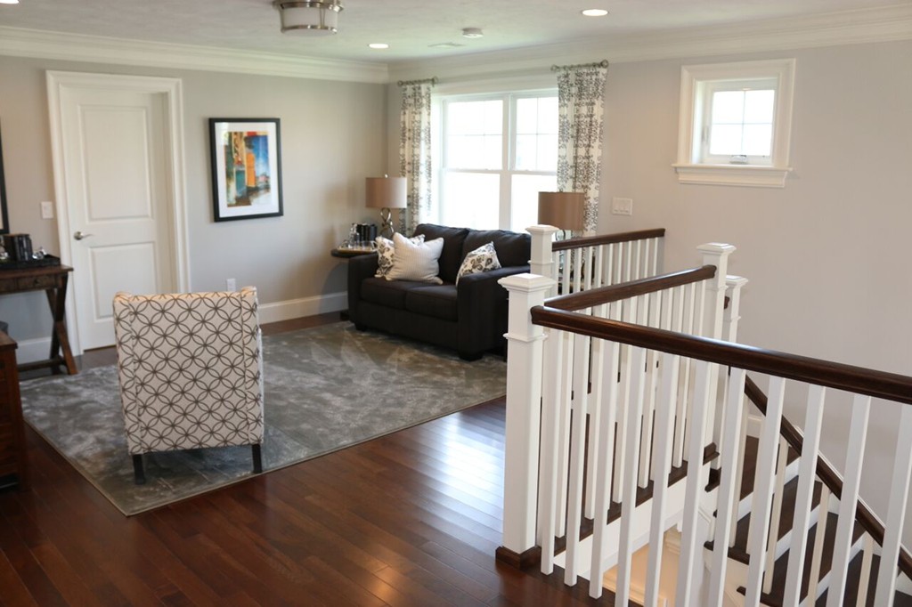 128 Oxbow Road Wayland, MA 01778 - Photo 3 of 3 a living room with furniture and wooden floor
