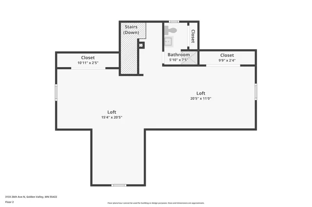 $340,000 | 3133 26th Avenue North, Golden Valley, MN 55422