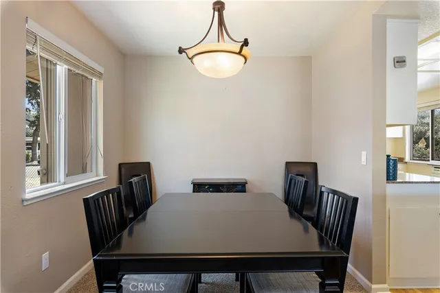 a kitchen with sink and window