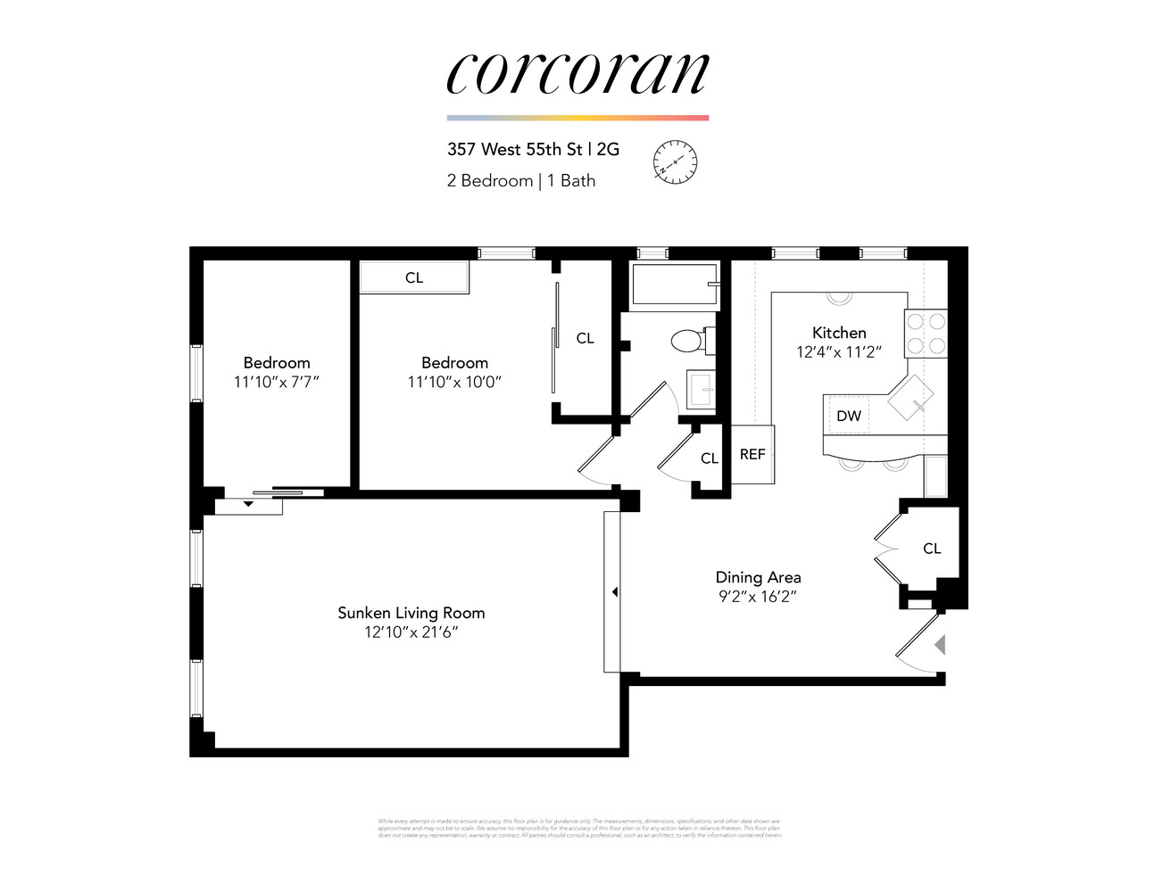 357 West 55th Street, Unit 2G Manhattan, NY 10019 - Photo 13 of 13