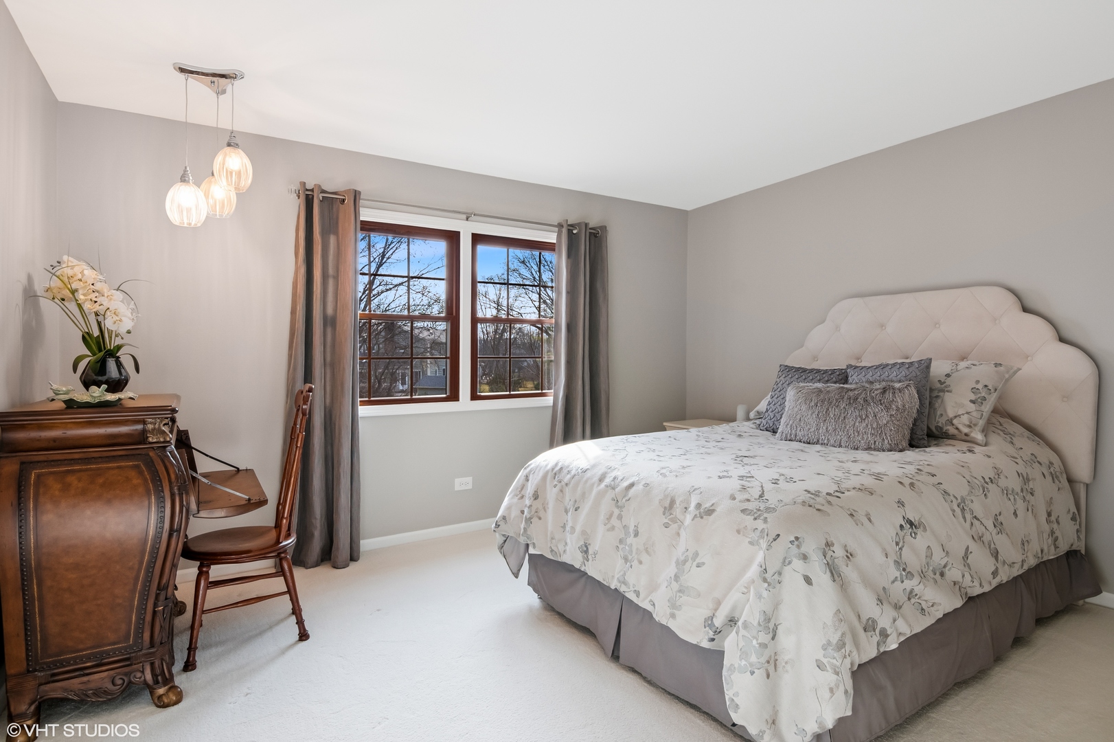 165 Hamilton Lane Wheaton, IL 60189 - Photo 25 of 45 a bedroom with a bed chair and window