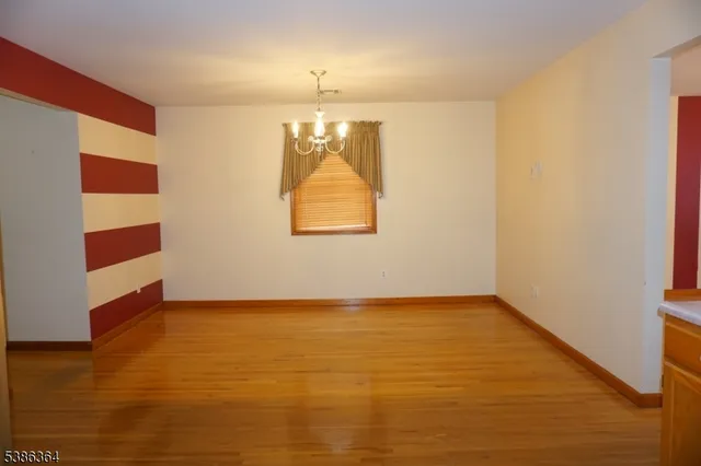 wooden floor in an empty room