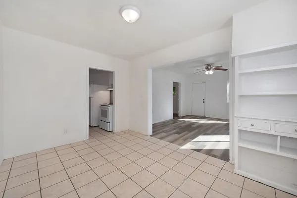 a view of empty room