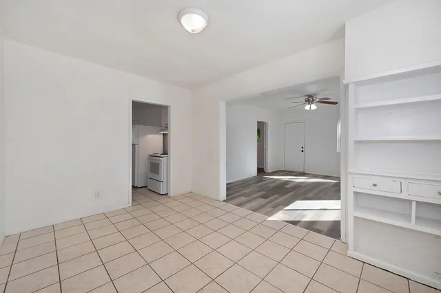 a view of empty room