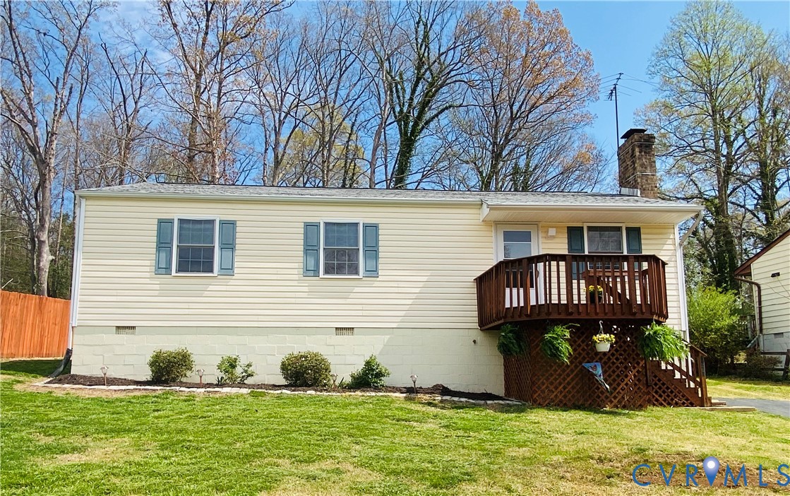 3408 Shady Creek Road North Chesterfield, VA 23234 - Photo 2 of 29 a view of a house with a yard and sitting area