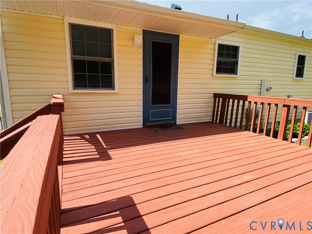 3408 Shady Creek Road North Chesterfield, VA 23234 - Photo 26 of 29 a view of a roof deck