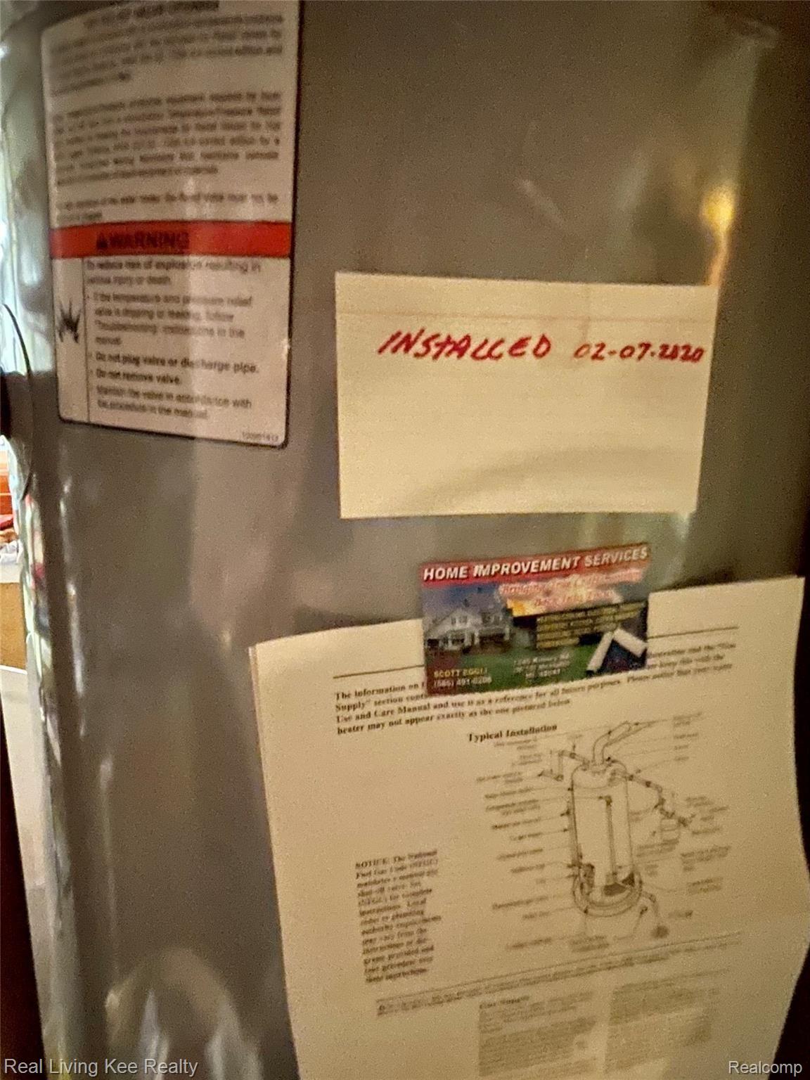 988 Briston Drive Rochester, MI 48307 - Photo 18 of 79 New Hot Water Tank FEB 020.jpg
