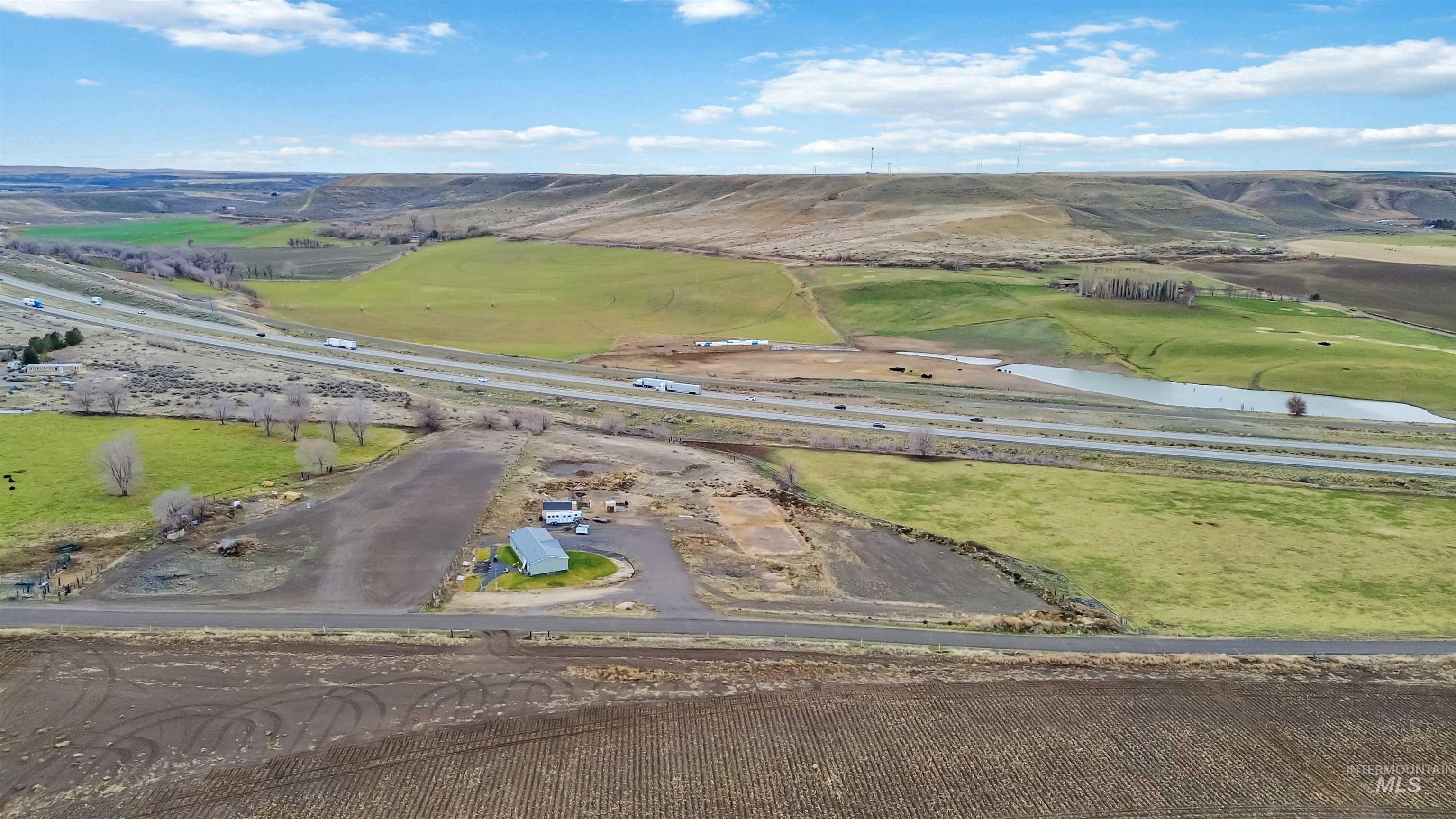 5827 East Little Basin Road King Hill, ID 83633 - Photo 32 of 47 Aerial view of property and surrounding area