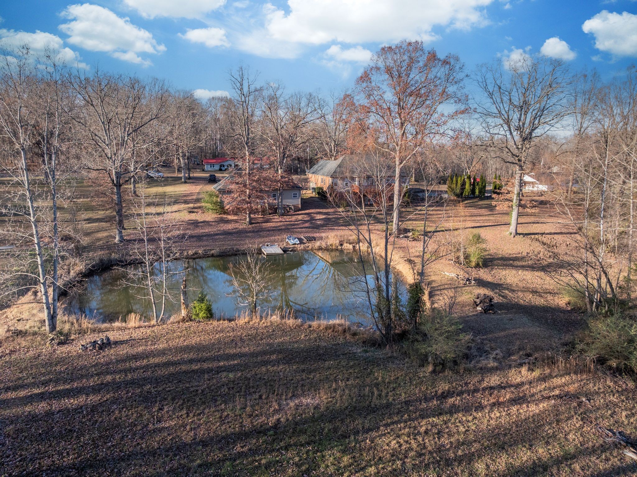 754 Hafner Road Charlotte, TN 37036 - Photo 52 of 54 a view of a yard with large trees