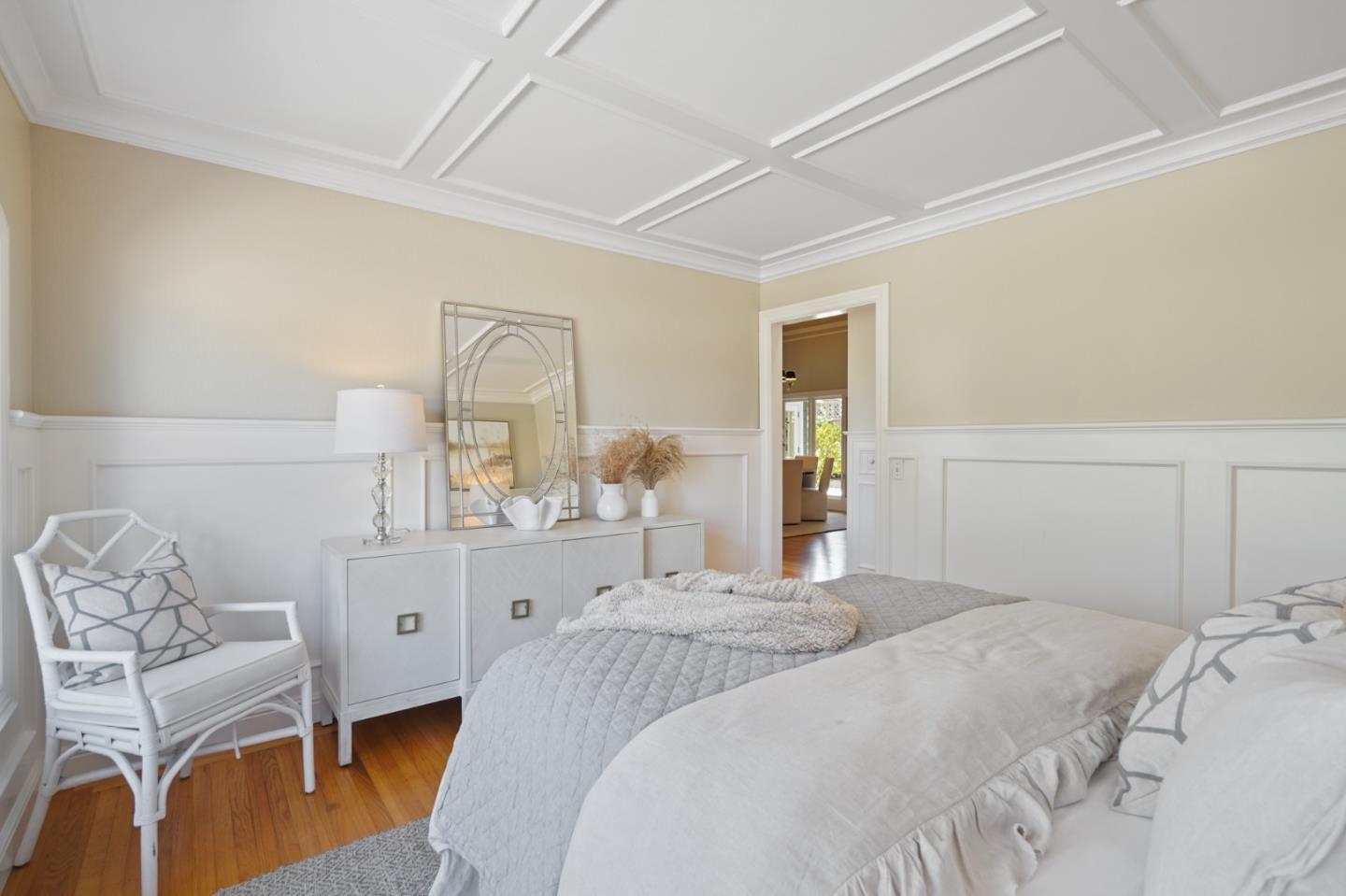 251 Gramercy Drive San Mateo, CA 94402 - Photo 22 of 40 a bedroom with a bed and a dresser