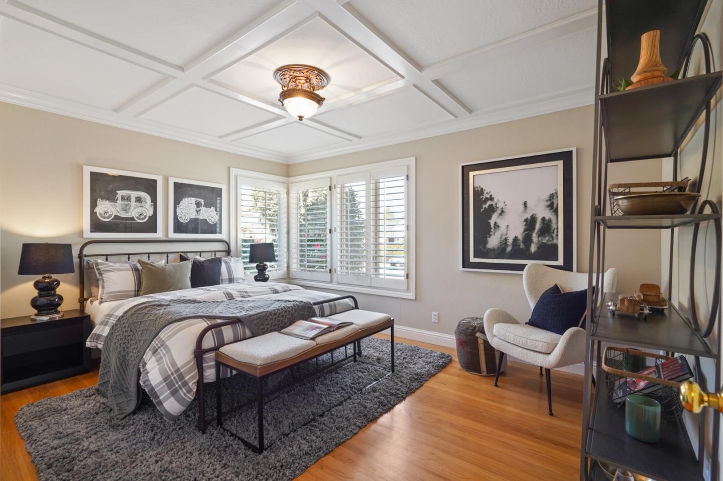 251 Gramercy Drive San Mateo, CA 94402 - Photo 24 of 40 a bed room with a bed and a couch