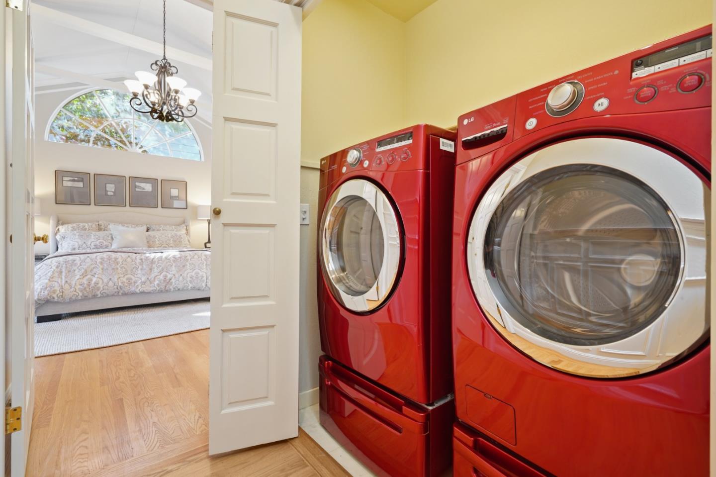 251 Gramercy Drive San Mateo, CA 94402 - Photo 34 of 40 a utility room with dryer and washer