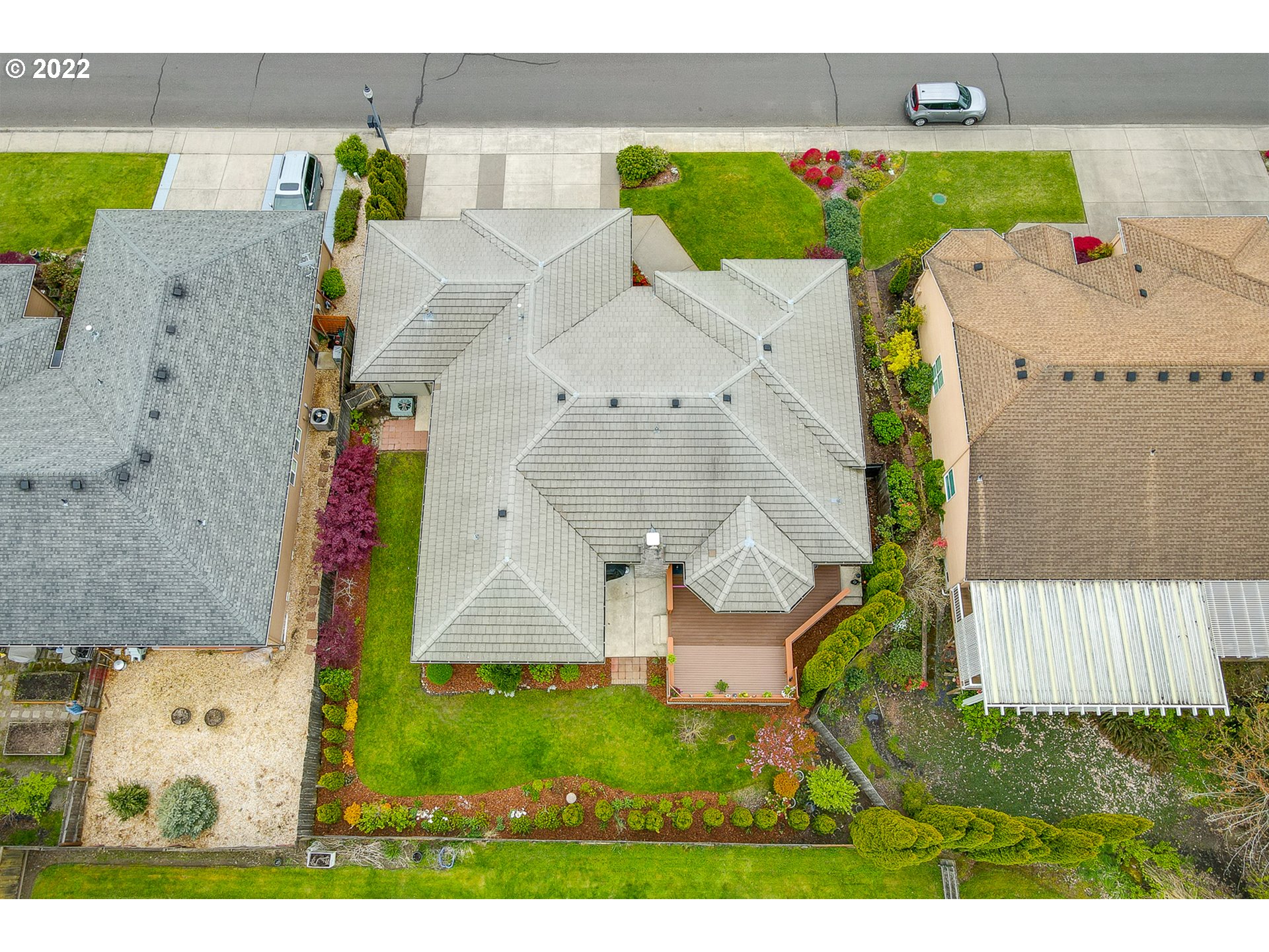 2131 Southeast 12th Avenue Camas, WA 98607 - Photo 28 of 32 an aerial view of a house with a swimming pool