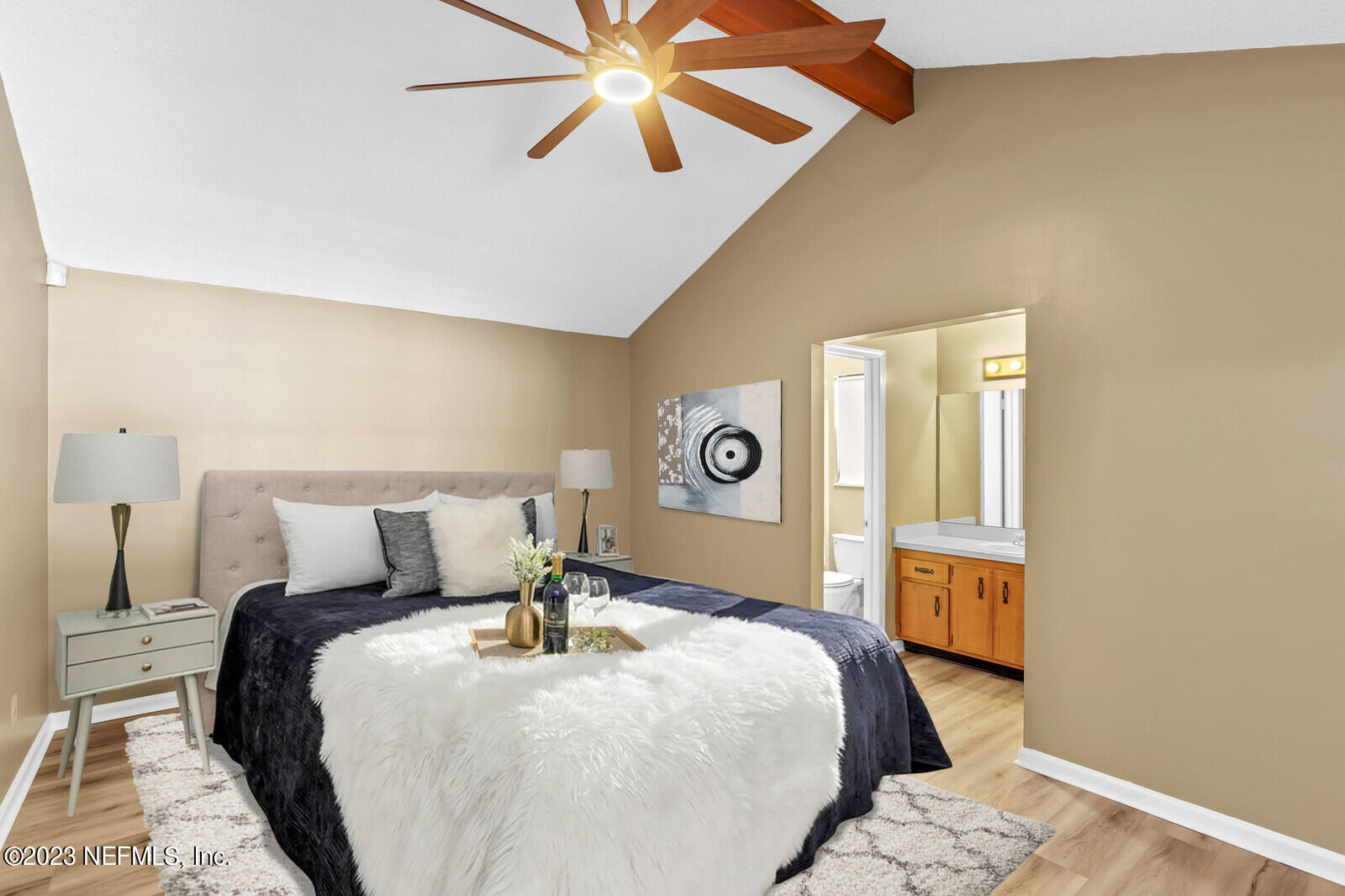 3602 Spring Lake Road Jacksonville, FL 32210 - Photo 14 of 27 Owner's Suite - Virtually Staged