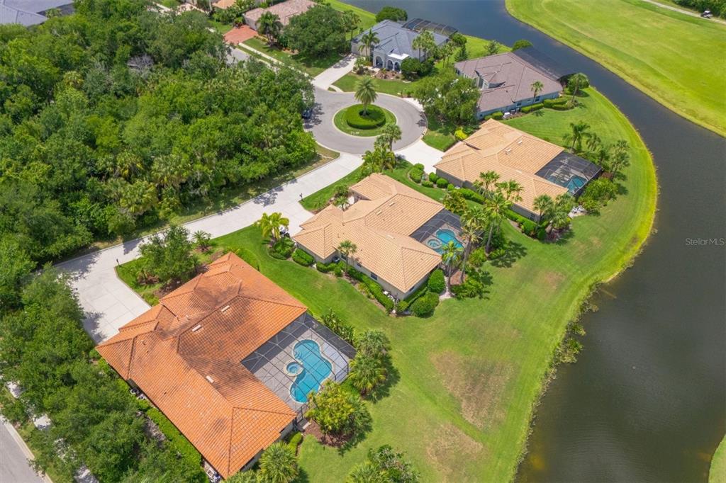 10622 Conch Shell Terrace Bradenton, FL 34212 - Photo 7 of 69 an aerial view of a house with a swimming pool