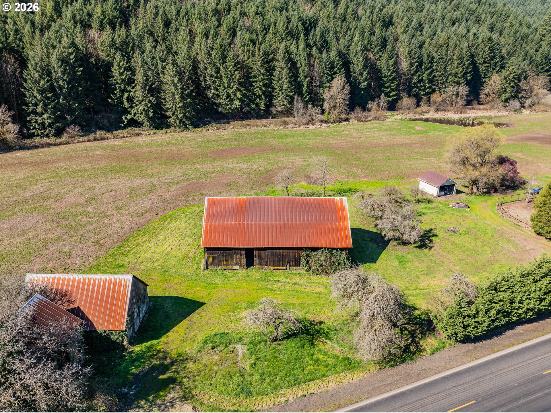 16515 Highway 47 Banks, OR 97106 - Photo 46 of 48 a view of a swimming pool with a yard