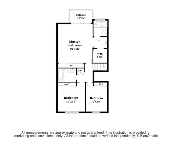 a picture of a bench in front of a wall