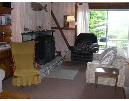 68 Hall Quarry Road Mount Desert, ME 04660 - Photo 3 of 8 Living Room. Living room to deck....