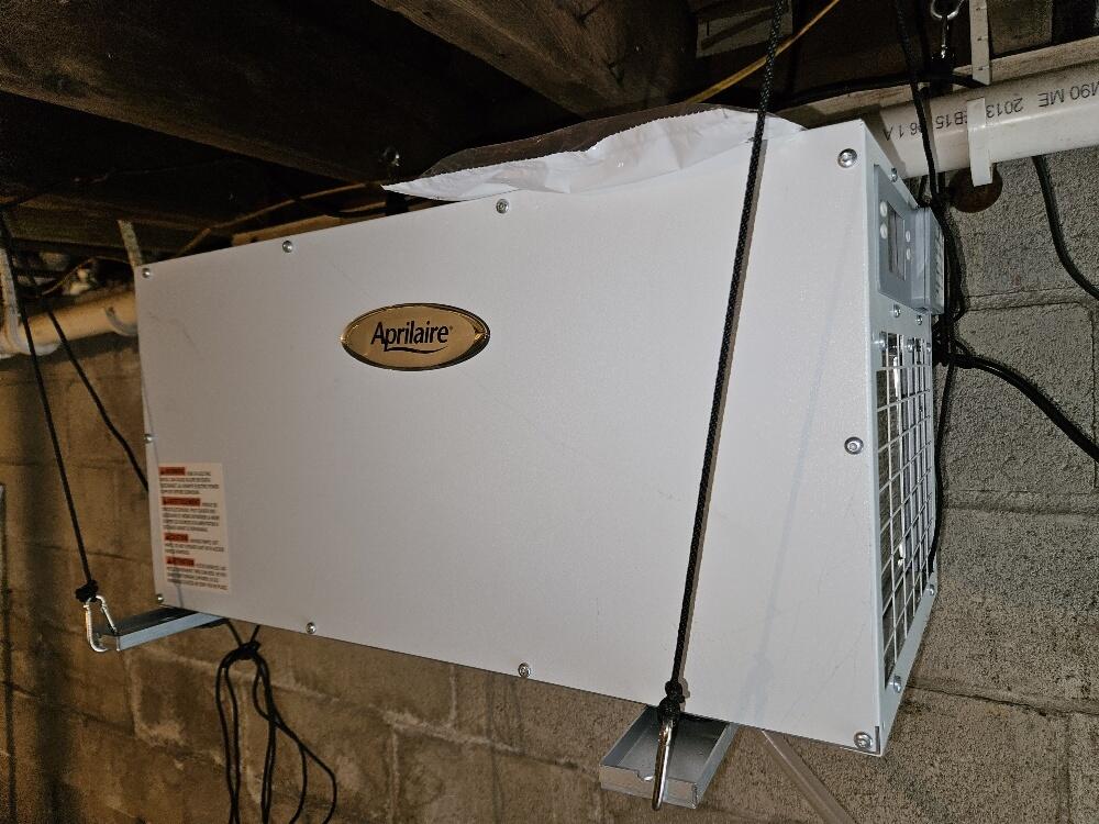 8 Cooper Road Vassalboro, ME 04989 - Photo 53 of 58 Dehumidifier in basement