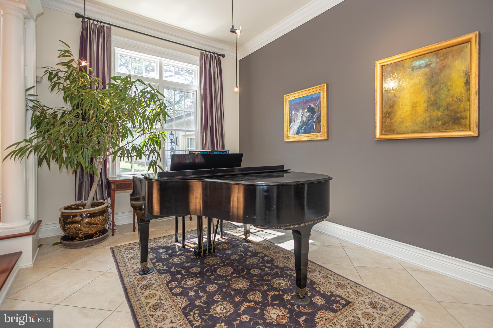 5025 Anderson Road Doylestown, PA 18902 - Photo 15 of 92 a living room with furniture and a potted plant