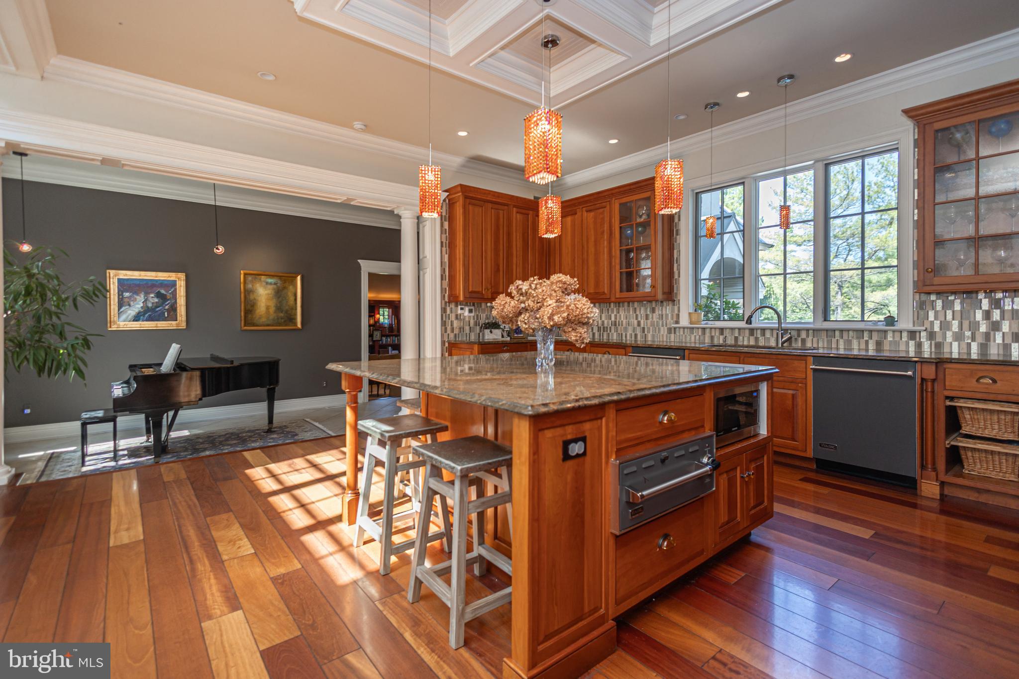 5025 Anderson Road Doylestown, PA 18902 - Photo 19 of 92 a kitchen with stainless steel appliances granite countertop a stove and a wooden floors