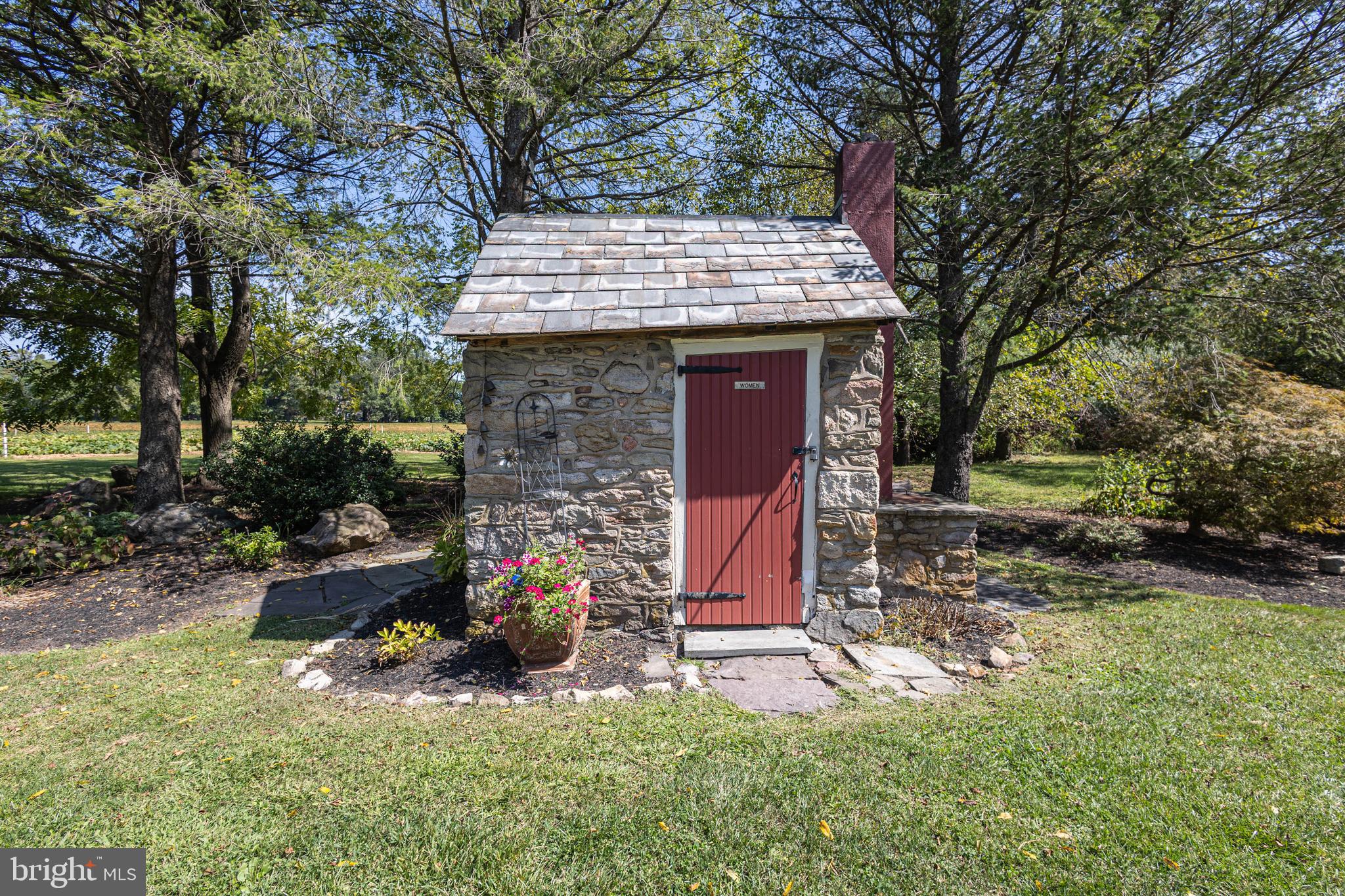 5025 Anderson Road Doylestown, PA 18902 - Photo 72 of 92 a view of a backyard with a barn