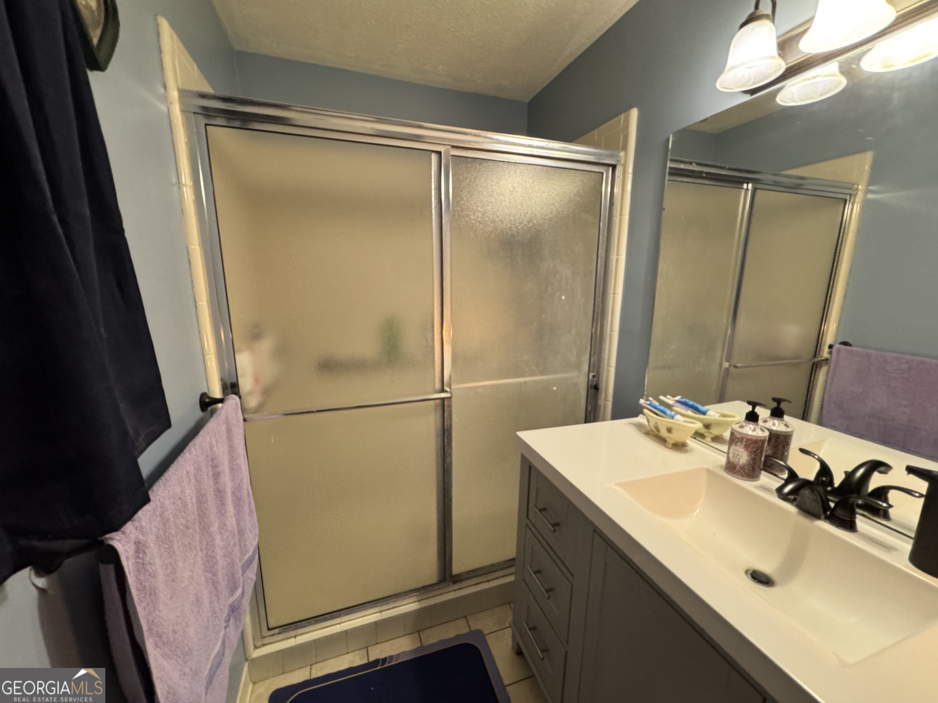 509 Lakeview Drive Dexter, GA 31019 - Photo 22 of 41 a bathroom with a sink and mirror