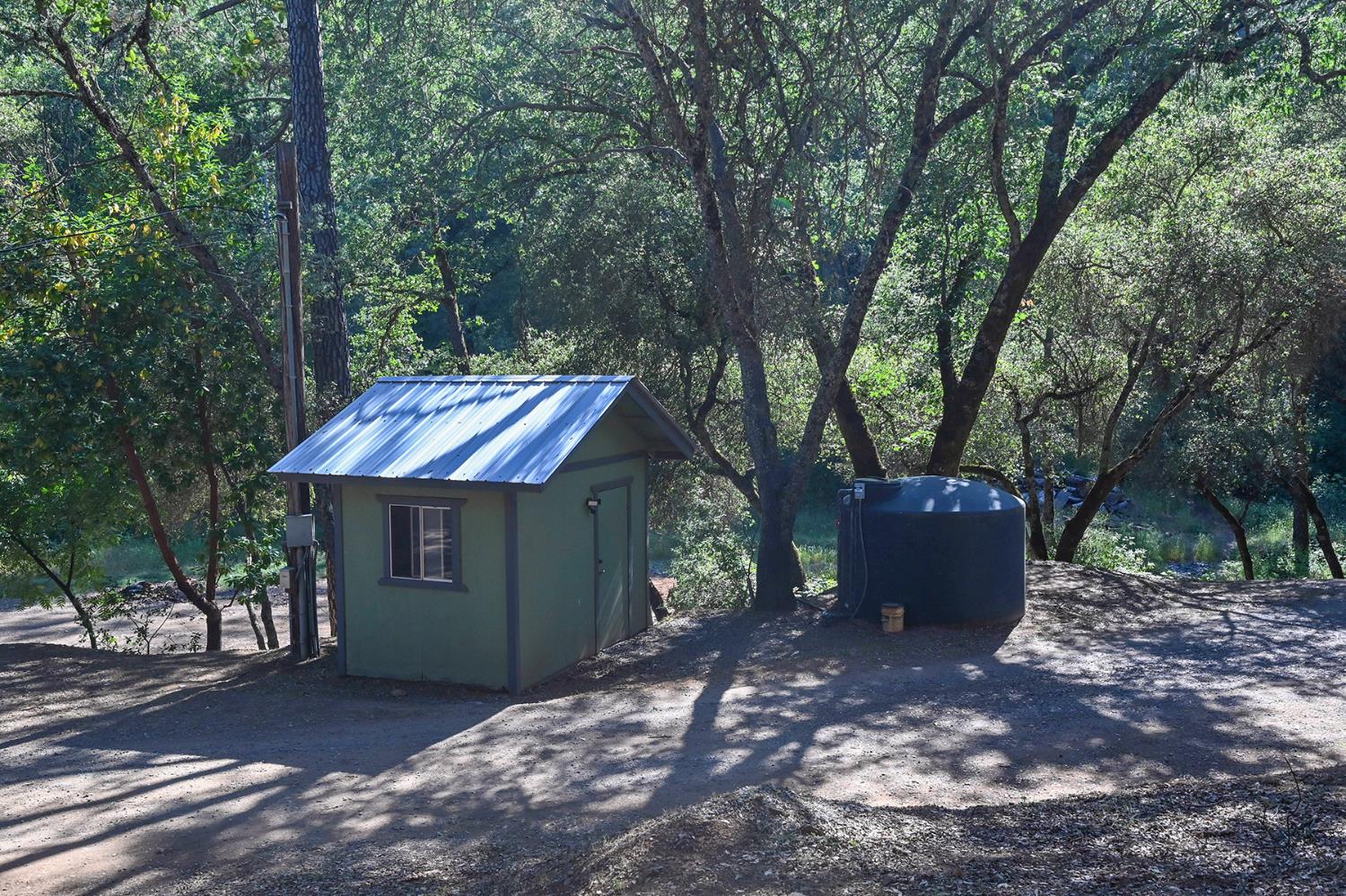 5288 Rattlesnake Bar Road Pilot Hill, CA 95664 - Photo 37 of 45 Pump House and Water Storage