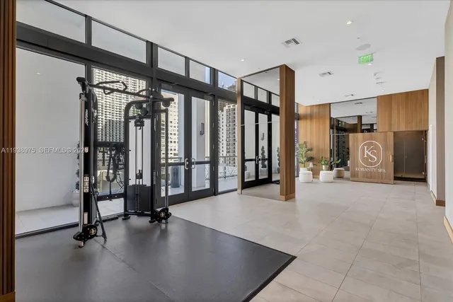 a view of bedroom with furniture and window