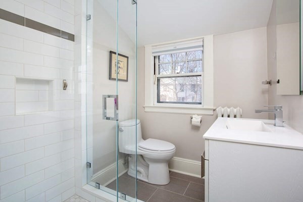 69 Evans Road Brookline, MA 02445 - Photo 21 of 24 a bathroom with a sink toilet and shower