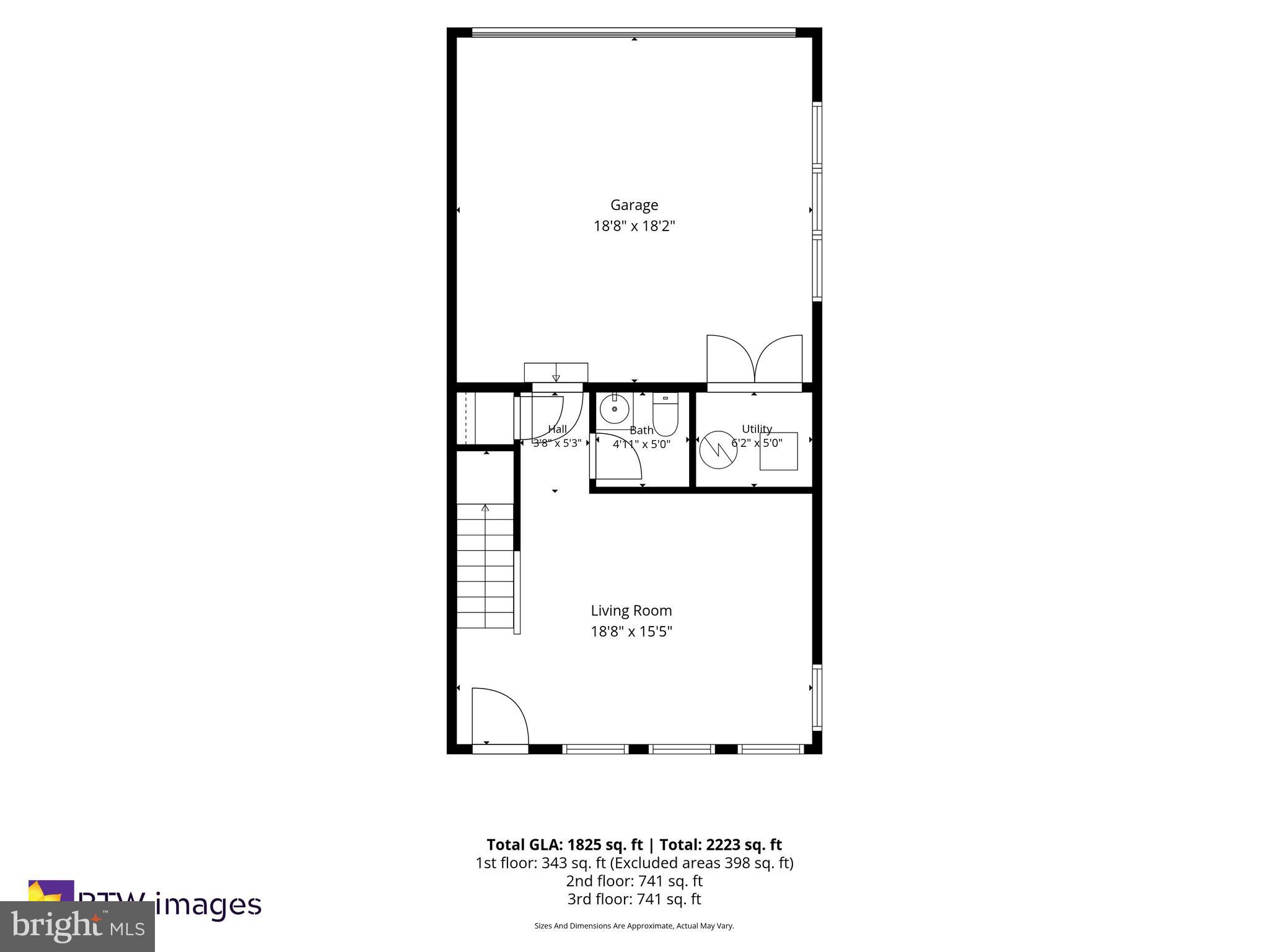 9180 Snowden Ashford Road Lorton, VA 22079 - Photo 26 of 28 a picture of a floor plan