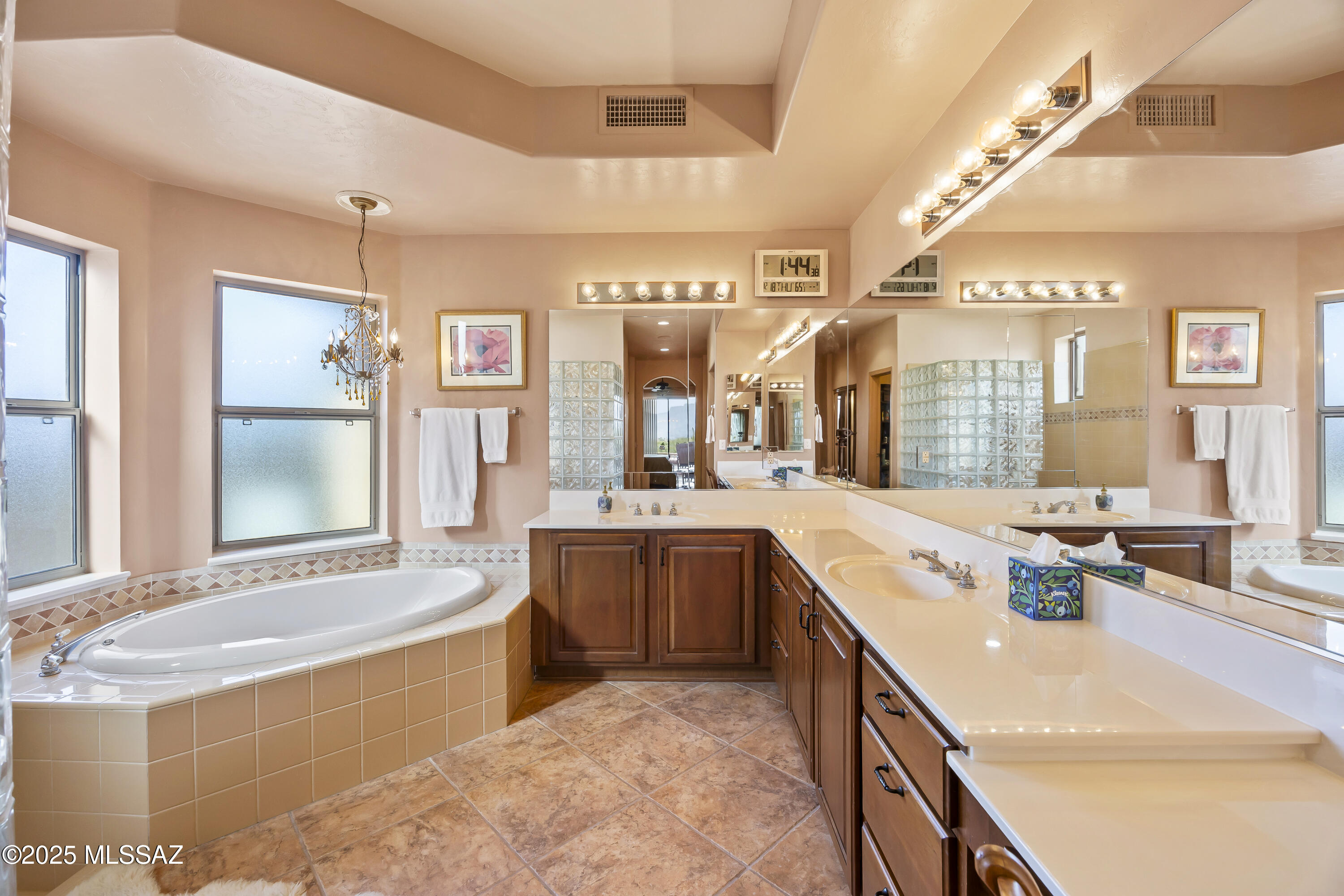 62893 East Flower Ridge Drive Tucson, AZ 85739 - Photo 28 of 49 Luxurious Primary Bathroom