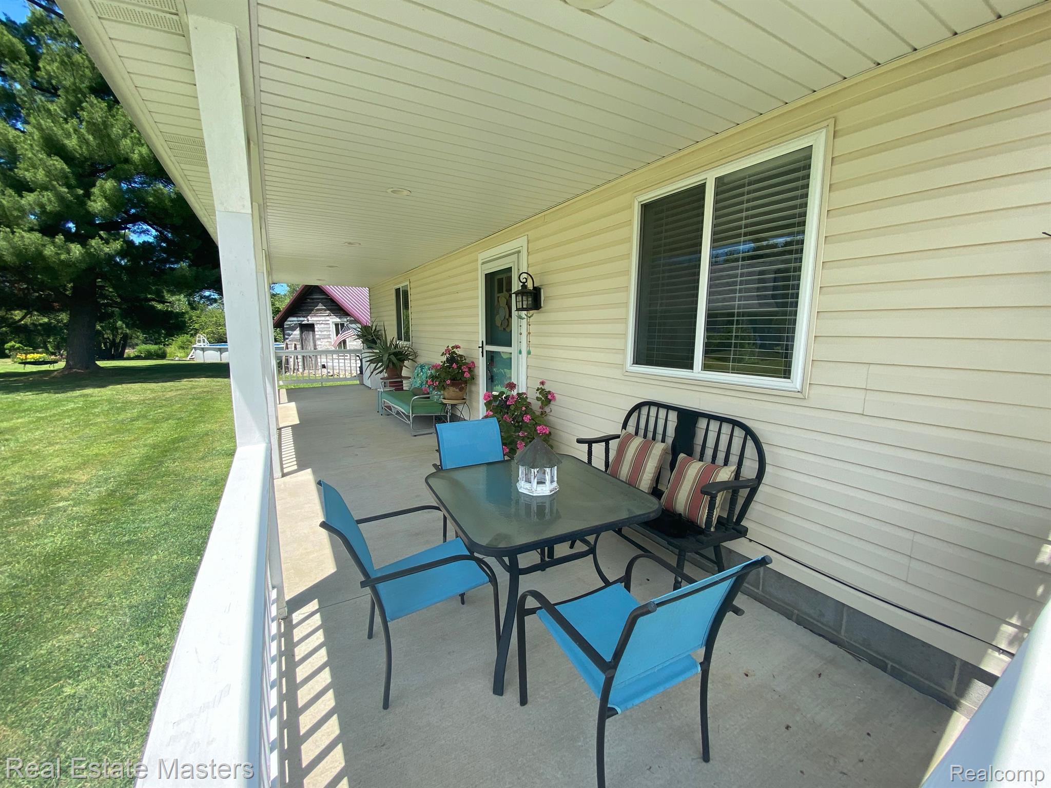10338 Brennan Road Avoca, MI 48006 - Photo 73 of 82 Guest House front Porch