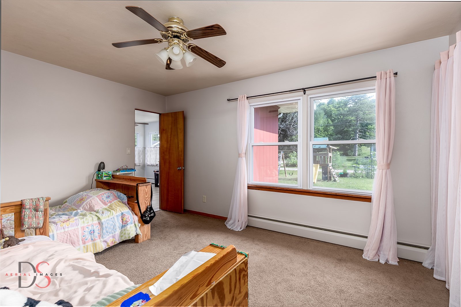 927 Clark Street Marseilles, IL 61341 - Photo 15 of 25 a bedroom with a bed and a window