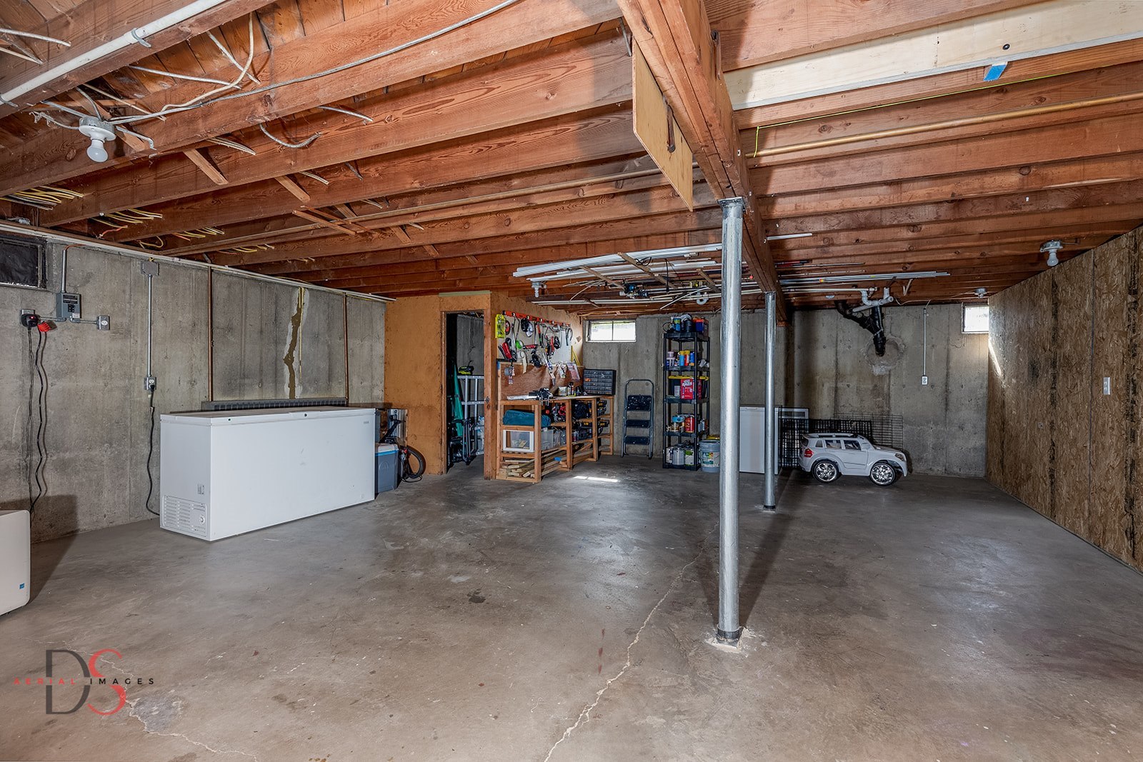 927 Clark Street Marseilles, IL 61341 - Photo 19 of 25 a view of a garage with storage