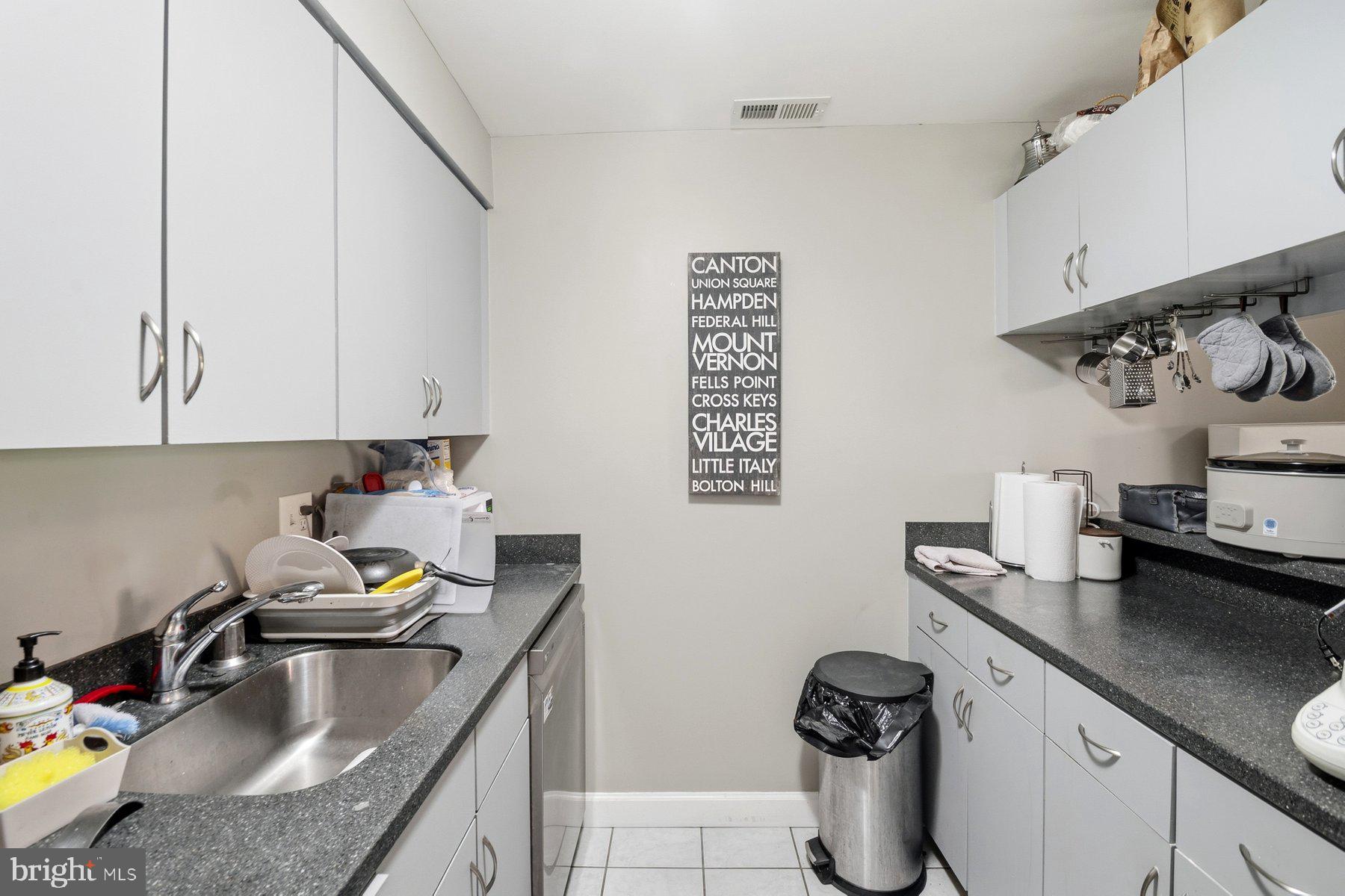 642 South Charles Street, Unit R 22 Baltimore, MD 21230 - Photo 11 of 26 a kitchen with a sink cabinets and appliances