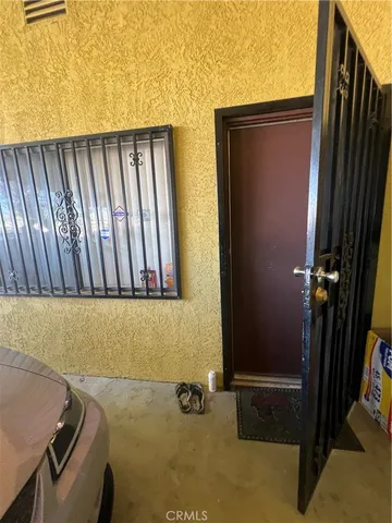 a view of car parked in city