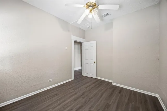 wooden floor in an empty room