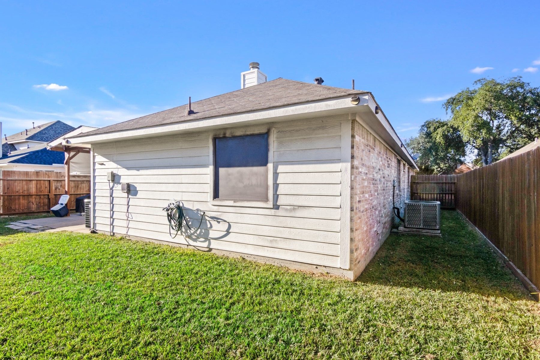 18823 Appletree Ridge Road Houston, TX 77084 - Photo 21 of 22 a view of a house with a yard