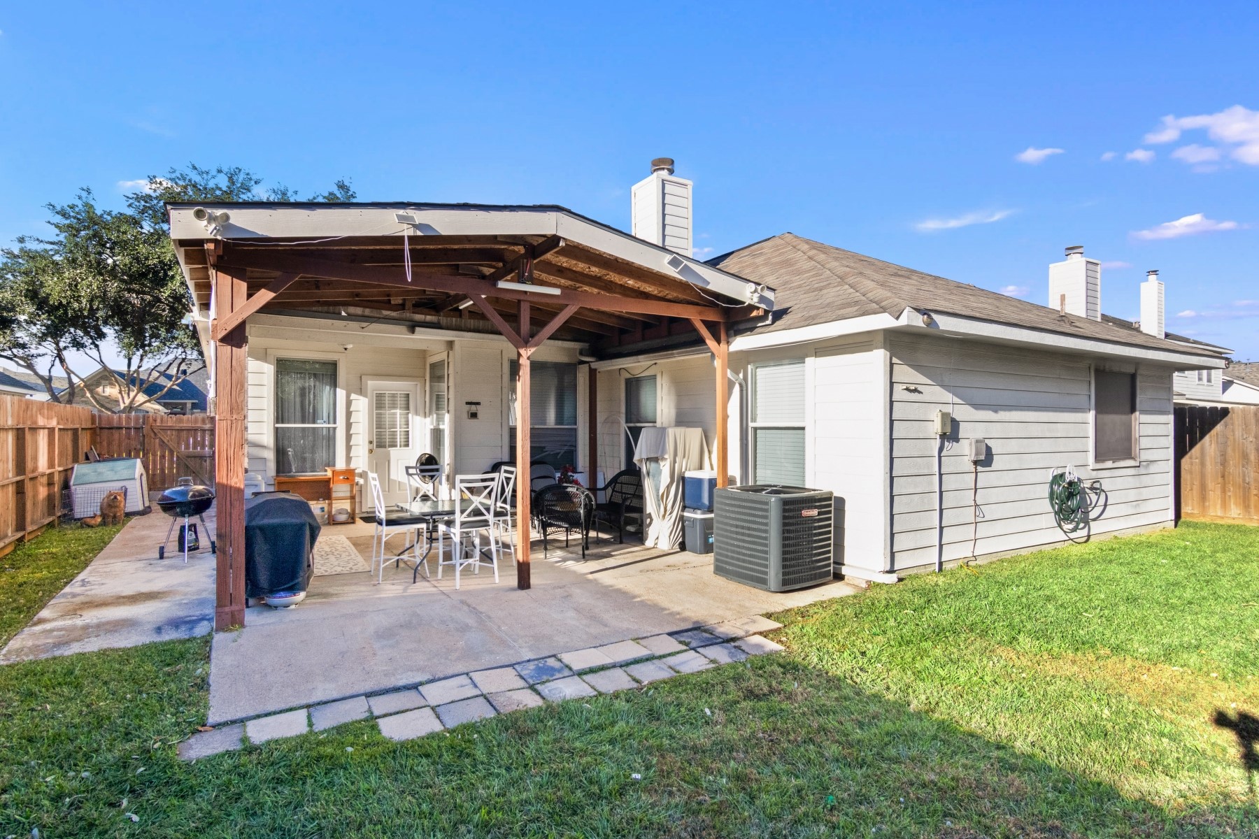 18823 Appletree Ridge Road Houston, TX 77084 - Photo 22 of 22 a view of a house with yard and sitting area