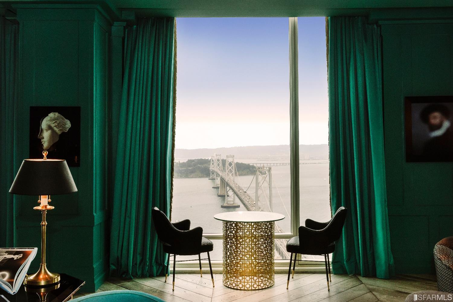 401 Harrison Street, Unit PH49A San Francisco, CA 94105 - Photo 12 of 14 a view of balcony and entertaining space