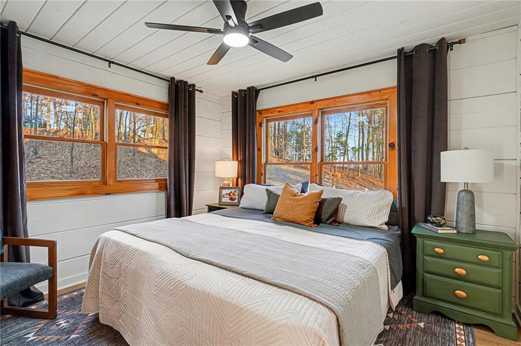 Undisclosed Address Morganton, GA 30560 - Photo 22 of 45 a bedroom with a bed and a window