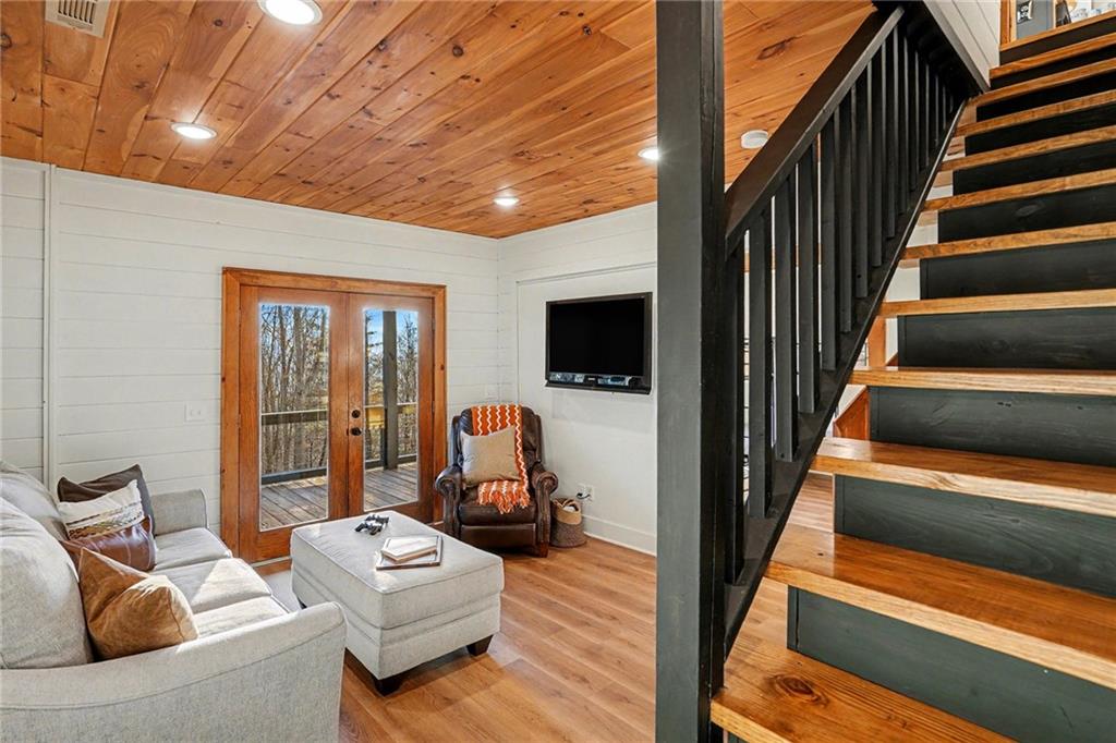 Undisclosed Address Morganton, GA 30560 - Photo 24 of 45 a view of living room with furniture and flat screen tv