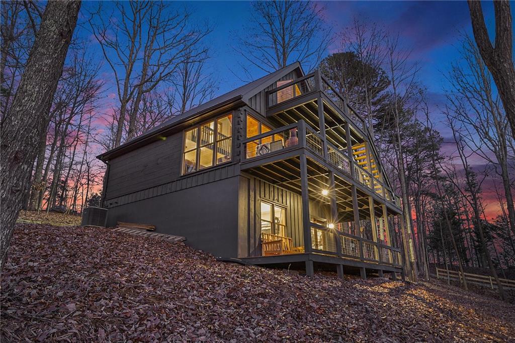 Undisclosed Address Morganton, GA 30560 - Photo 44 of 45 a backyard of a house with lots of green space