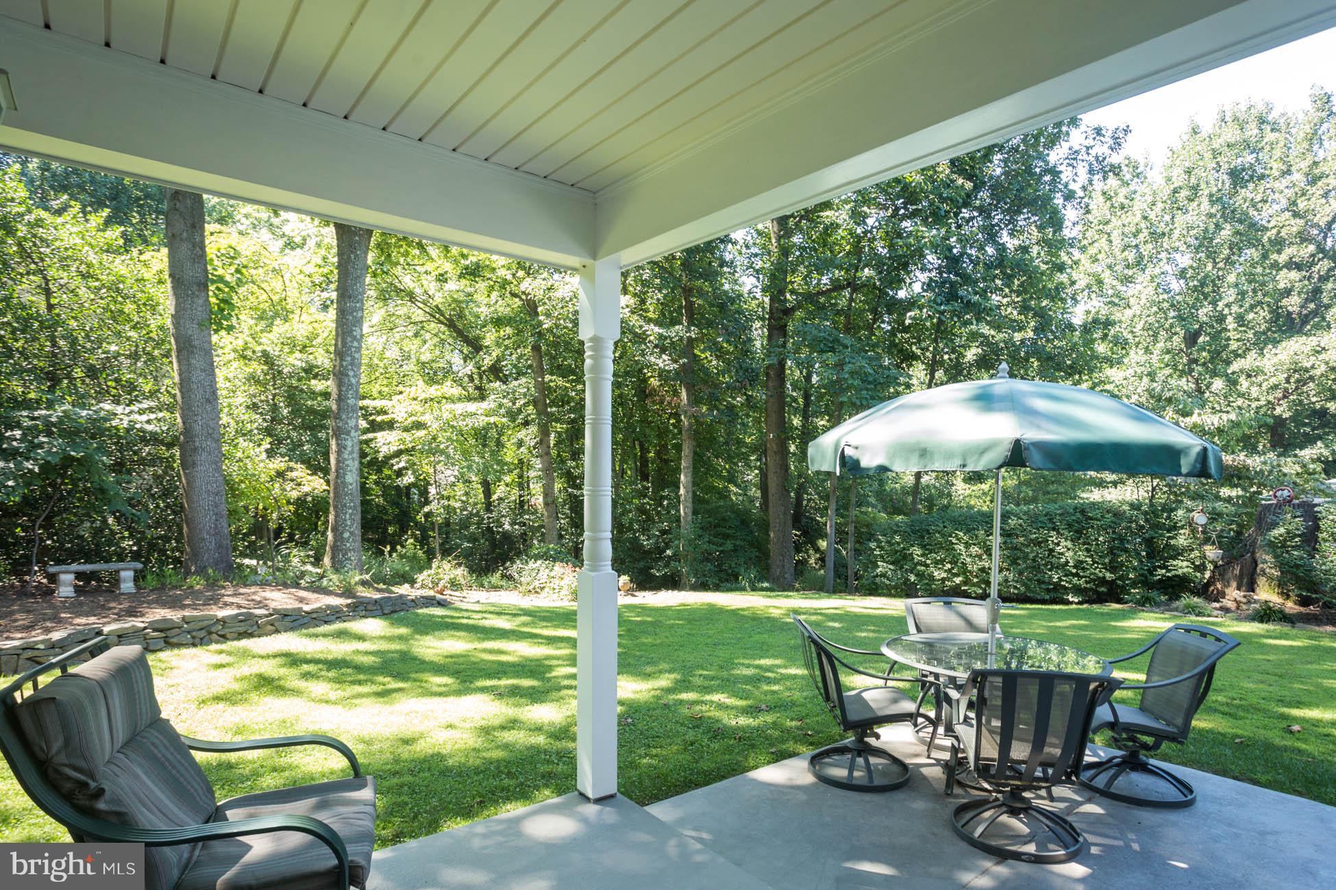 1325 Quail Ridge Drive Reston, VA 20194 - Photo 22 of 27 Covered back porch plus patio.