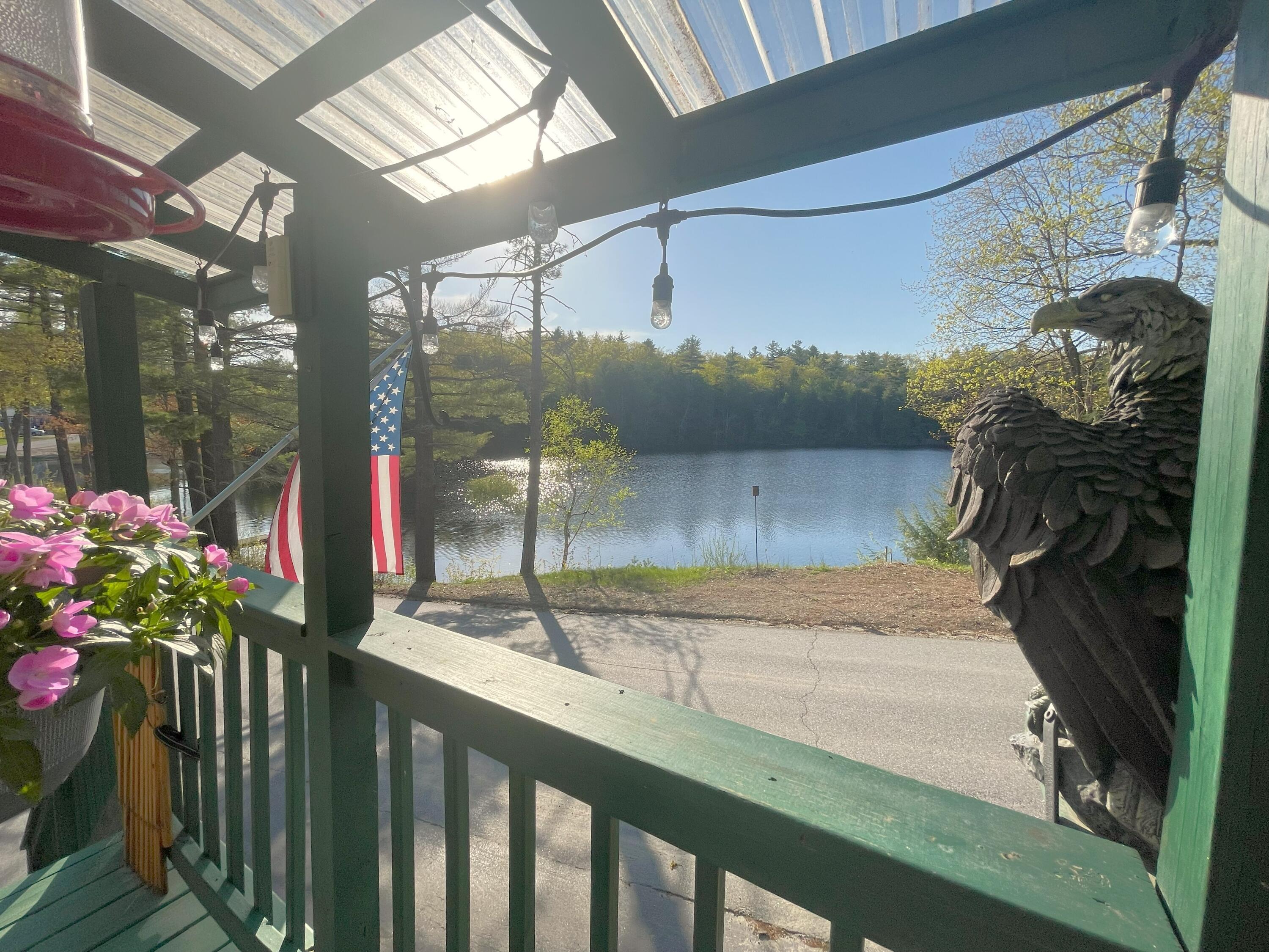 2130 Summerhaven Road Sidney, ME 04330 - Photo 4 of 26 Front balcony